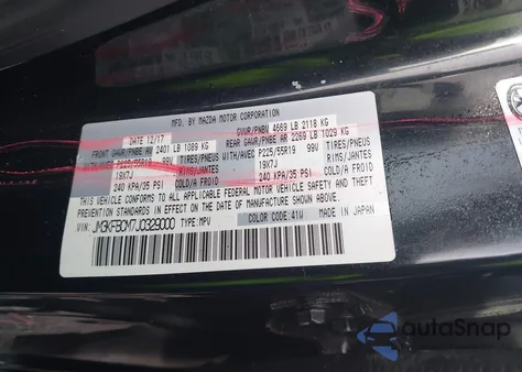 2018 Mazda Cx-5 Touring z USA, uszkodzony, nr VIN JM3KFBCM7J0329000